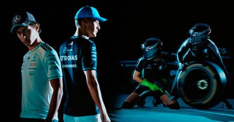 Adidas & Mercedes-AMG Petronas F1 team debut first collection