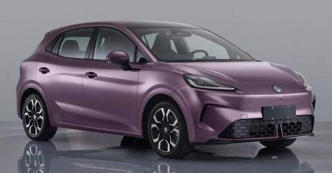 New MG4 electric hatchback revealed in China