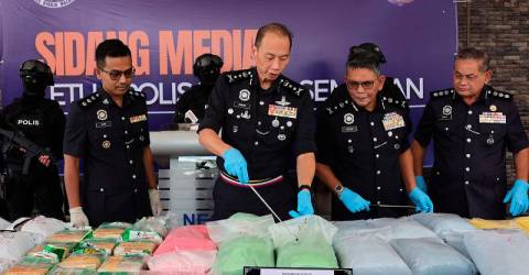 Police raid drug labs, disrupt Klang Valley pipeline