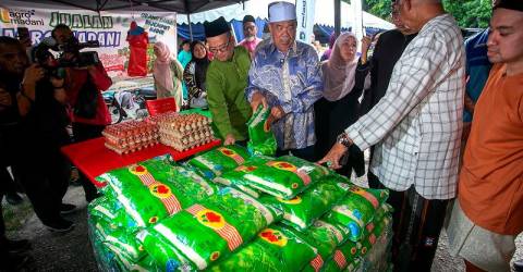 Over 2.6 million bags of local white rice distributed