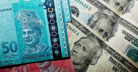 Ringgit dibuka hampir mendatar berbanding dolar AS