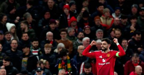 Bruno Fernandes hat-trick fires Man Utd into Europa quarters